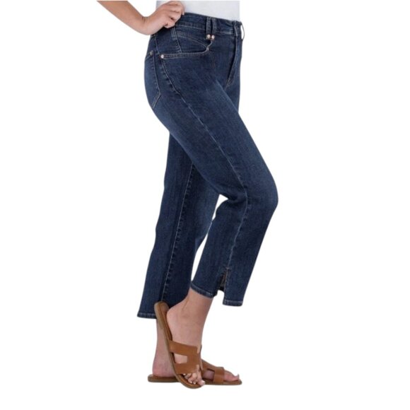 JUDY BLUE Straight Fit Jeans in Center Stage 7 / 28 - Picture 2 of 7